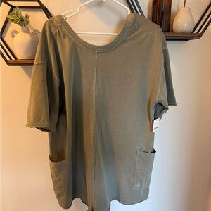 FP Movement by Free People Olive Green Women Shorts